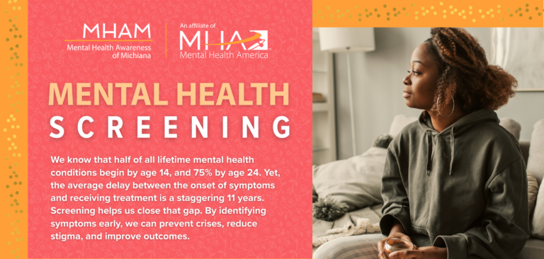 December 2025 mental health screening header graphic