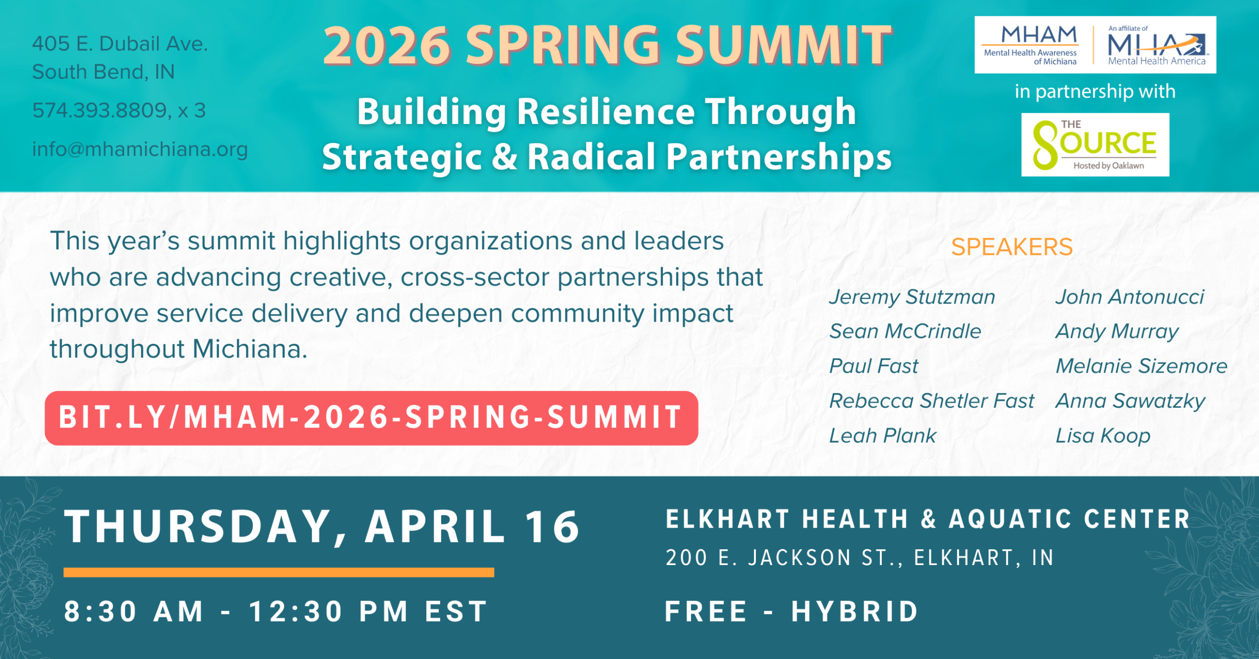 MHAM 2026 Spring Summit - FB & Site Event Header