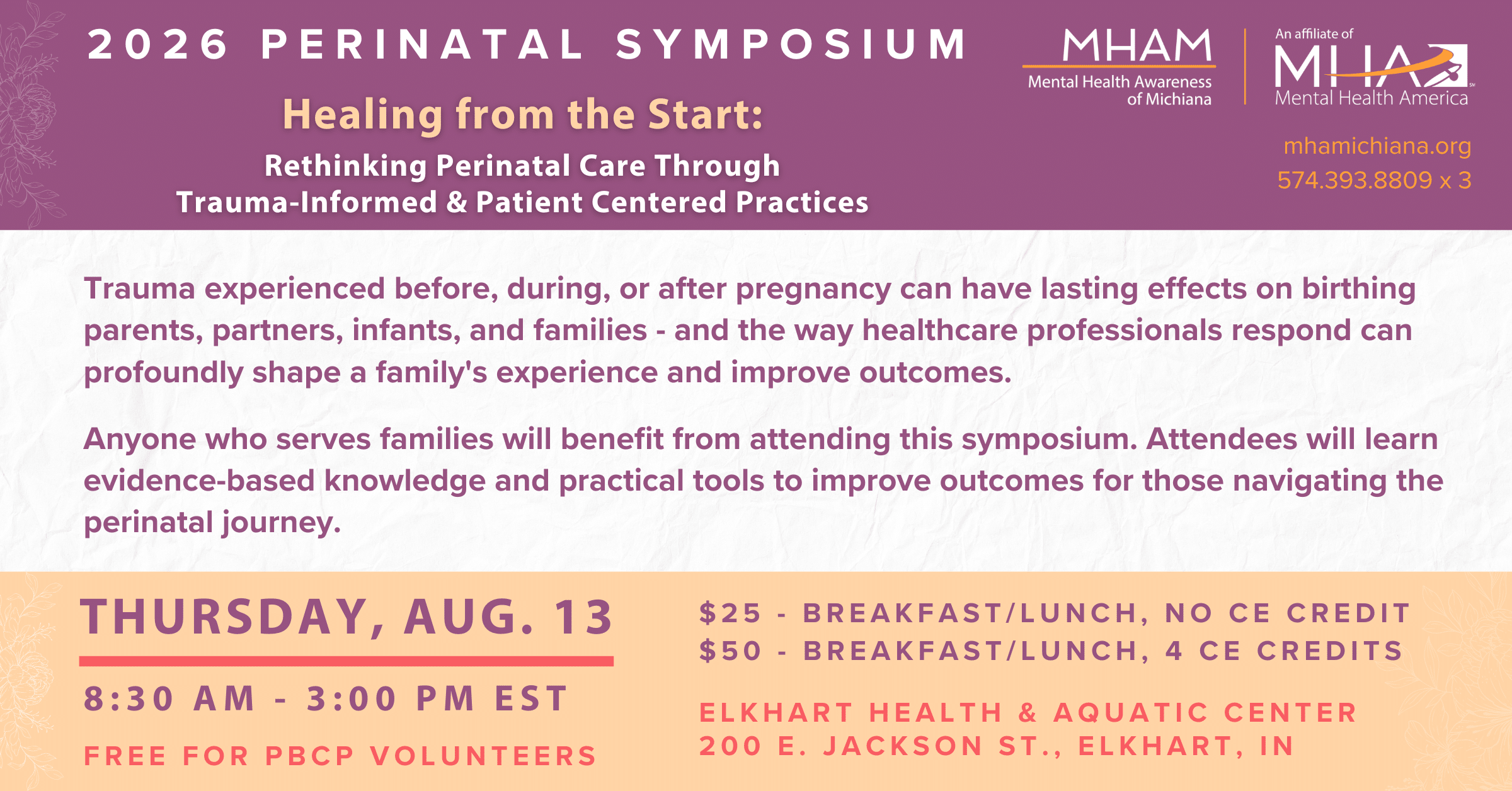 2026 Perinatal Symposium header graphic