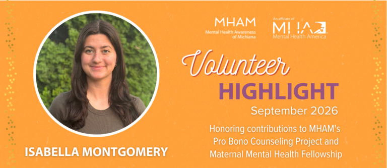 MHAM Volunteer Highlight September 2026 graphic header