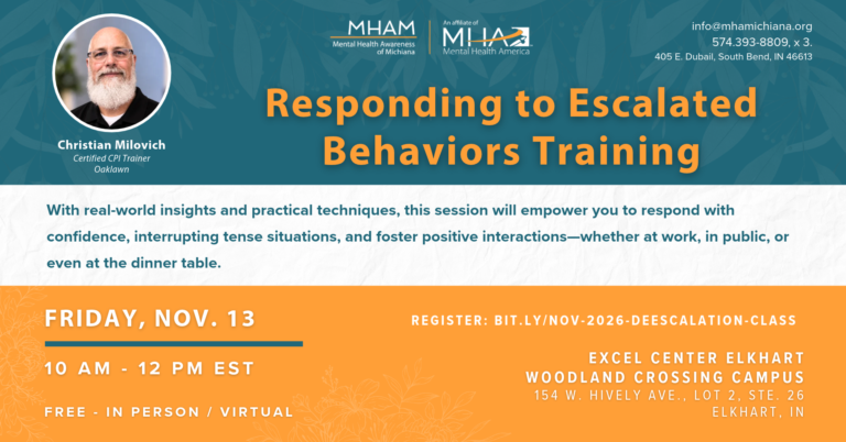 November class 2026 Escalated Behaviors training image header